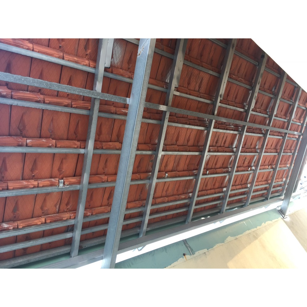 Pát Ngói Lắp điện mặt trời Solar-Thép nhúng kẽm nóng