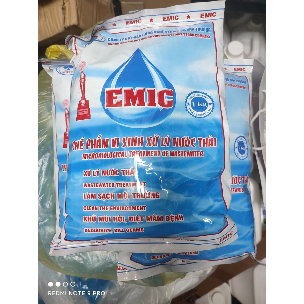 Men vi sinh xử lý nước thải EMIC 1kg
