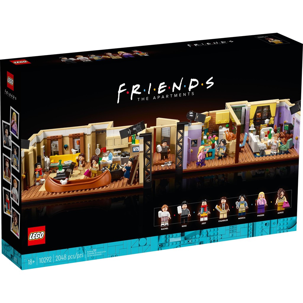 10292 Iego Creator Expert The Friends Apartments- Đồ chơi Iego theo bộ phim truyền hìn The Friends