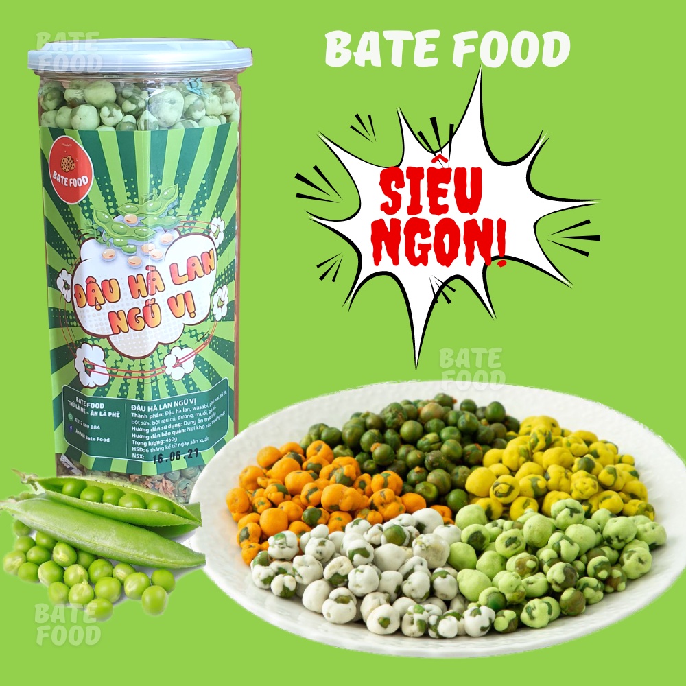 Đậu Hà Lan Mix 5 Vị 450g