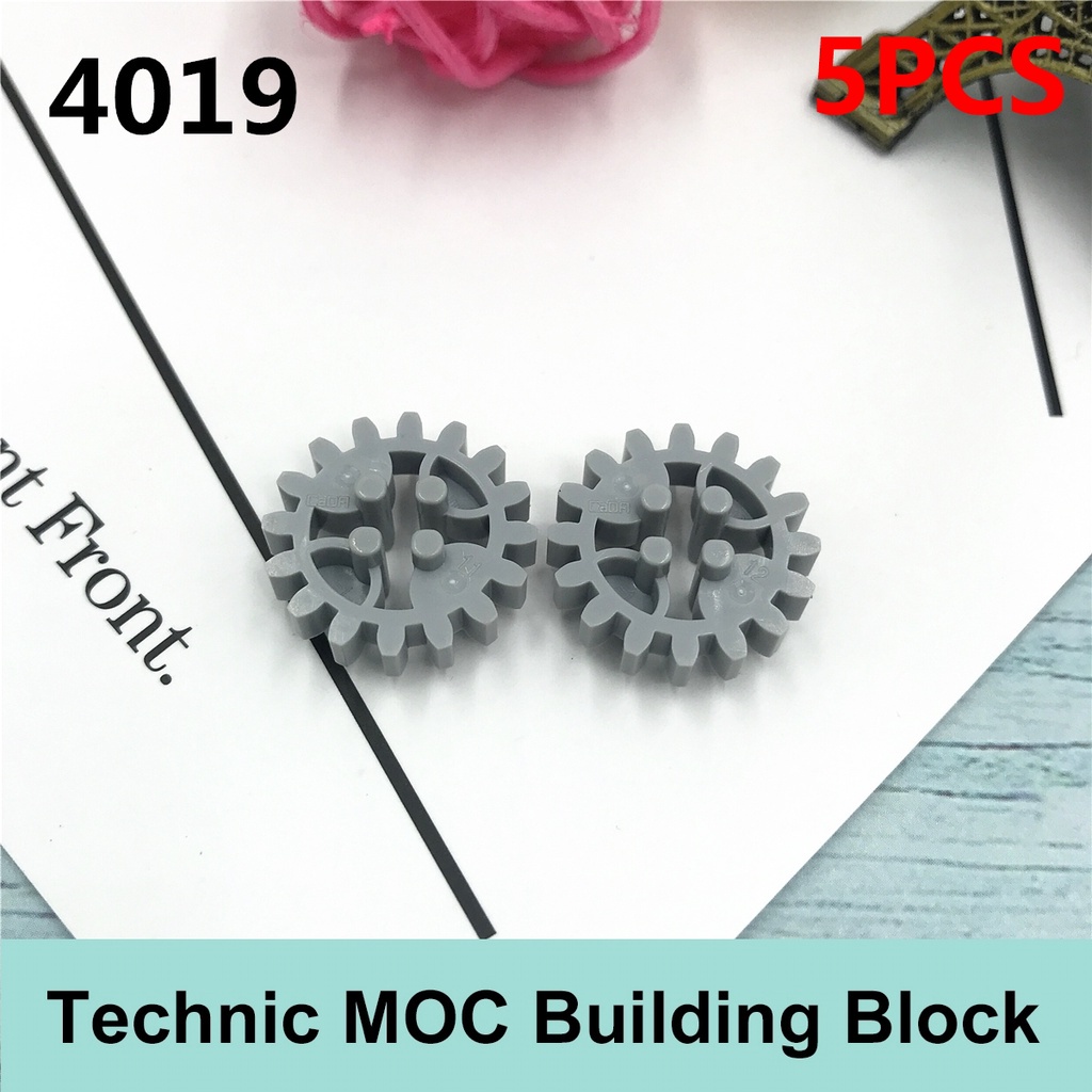 Bộ 5 Bánh Răng Hộp Số 16 Răng Tương Thích Với khối xây dựng nổi tiếng Moc 4019 94925 4640536