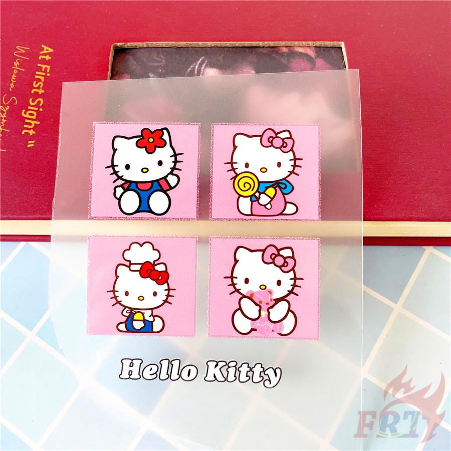 ◆ Miếng Dán Vinyl Chuyển Nhiệt Hình Hello Kitty ◆ 1 Sticker Dán Ủi Với Thiết Kế Đẹp Mắt
