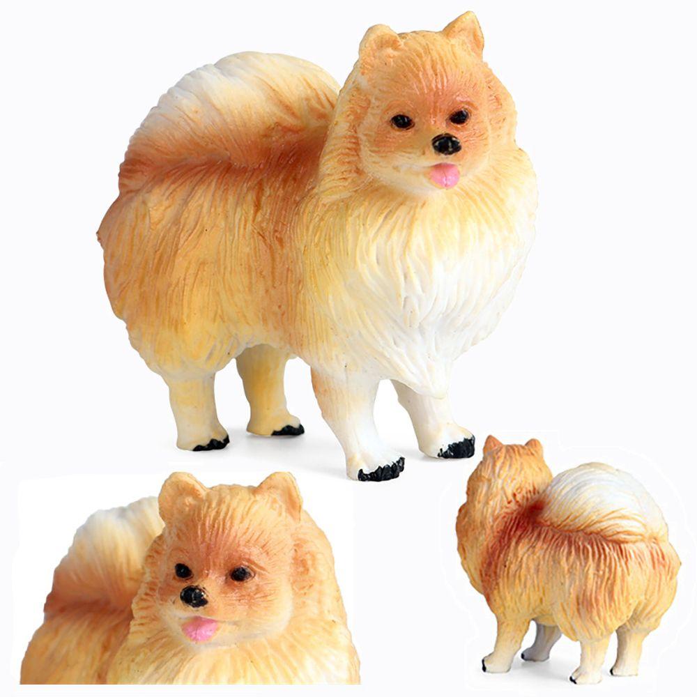 Mô Hình Chó Pomeranian Sống Động Như Thật