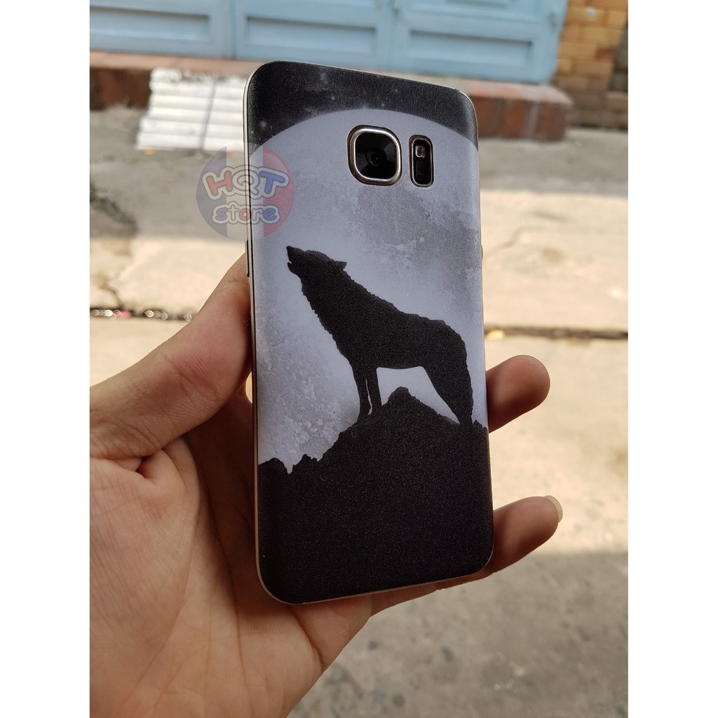 Dán mặt lưng chó sói Wolf Howl cho S7 / S7 Edge