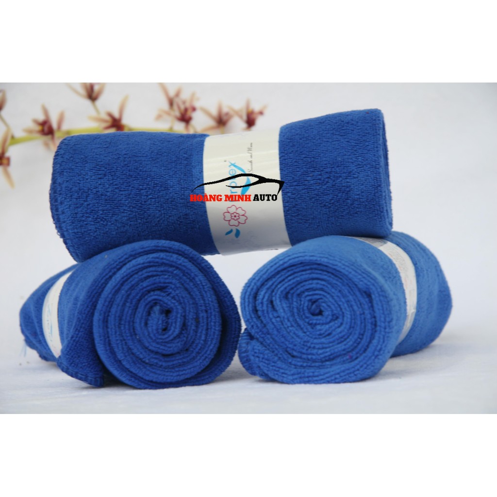 Khăn lau xe Microfiber chuyên dụng siêu bền, siêu thấm nước