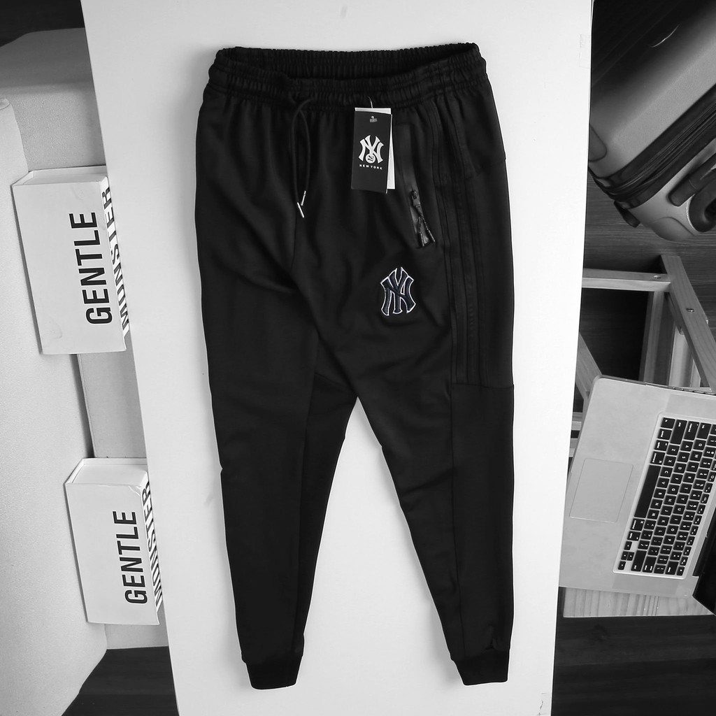 Quần jogger thể thao nam, quần dài ba sọc ống bo thời trang, chất thun poly mềm mịn thoáng mát, co dãn thoải mái - JOG04 | BigBuy360 - bigbuy360.vn