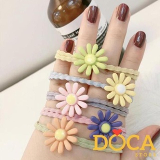 Dây buộc tóc hoa cúc đẹp dễ thương Hàn Quốc không Tặng quà
