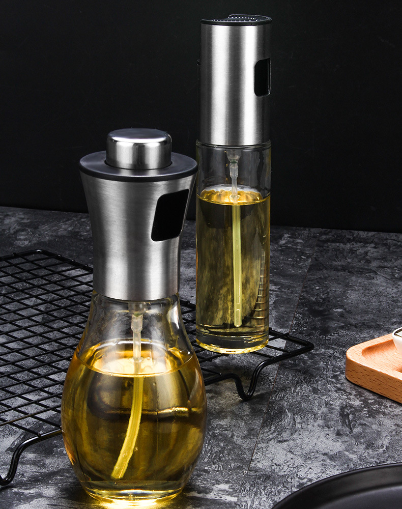 Bình Xịt Dầu Ăn Bằng Thép Không Gỉ 304