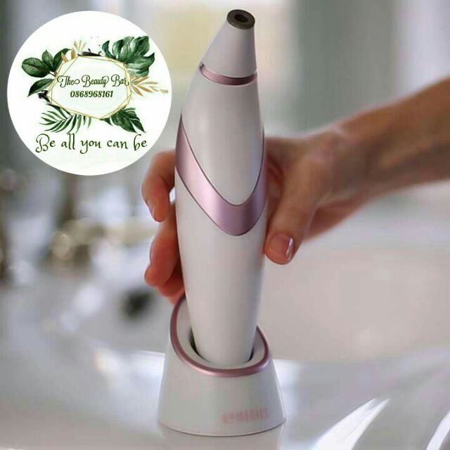 Máy siêu mài mòn kim cương cầm tay HoMedics MDA-100EU công nghệ Microdermabrasion