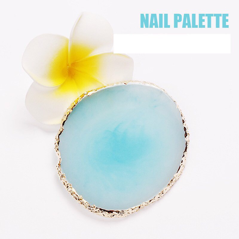 Đá chụp hình nail - Pha sơn gel.