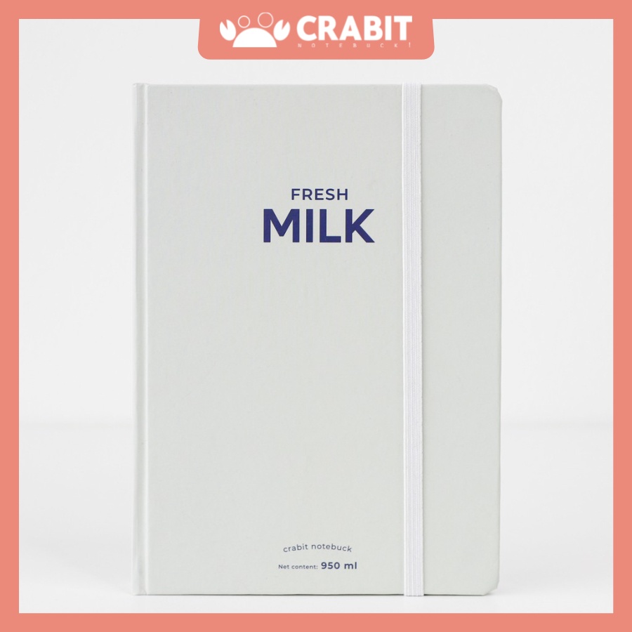 [BEST-SELLER] Sổ tay dotgrid Crabit - Milky Collection - Sổ tay ruột chấm dotgrid, ghi chép, làm bullet journal