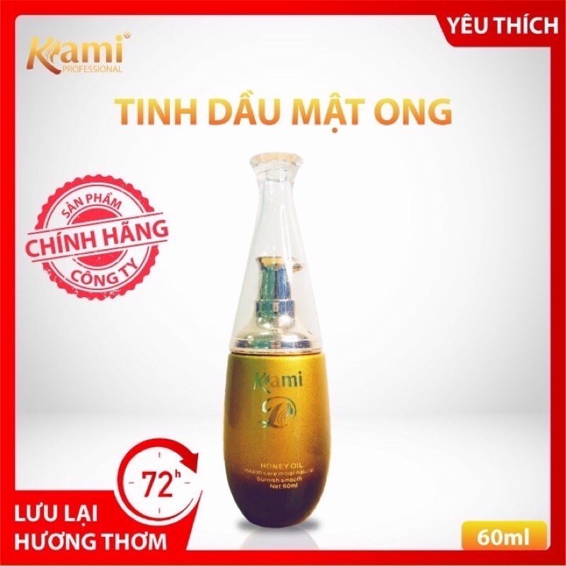 Tinh dầu dưỡng tóc cao cấp Kami chiết xuất mật ong chai 75ml | BigBuy360 - bigbuy360.vn