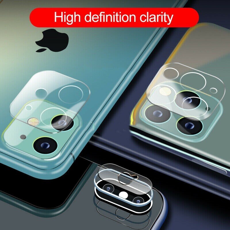 Set 2 Kính Cường Lực Bảo Vệ Camera Sau Cho Iphone 11 Pro Max X Xs Xr Max / Iphone 12