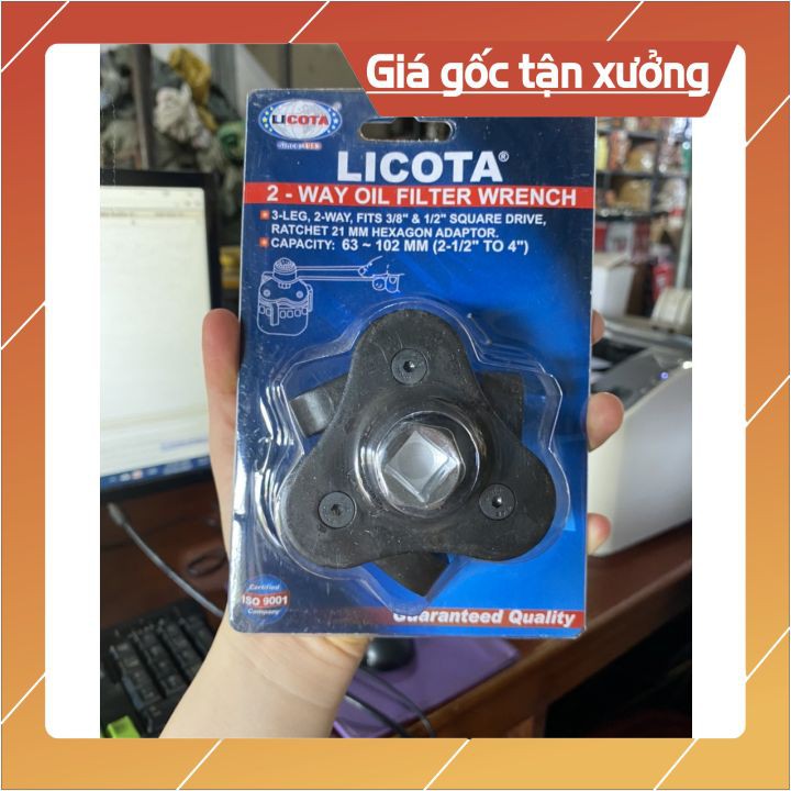 Dụng cụ tháo cốc lọc dầu,Vam tháo cốc lọc dầu ô tô bán nguyệt 60-80MM ❖ vam mở cốc lọc đứng bé licota hàng chính hãng