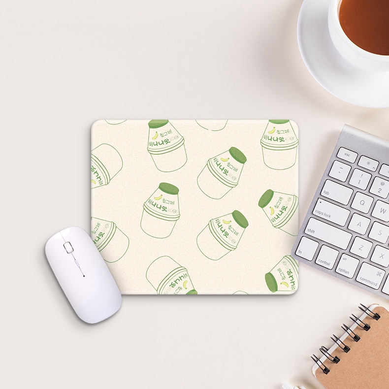 Miếng Lót Chuột Cỡ Nhỏ Họa Tiết Mèo Hoạt Hình Dễ Thương Bắt Mắt