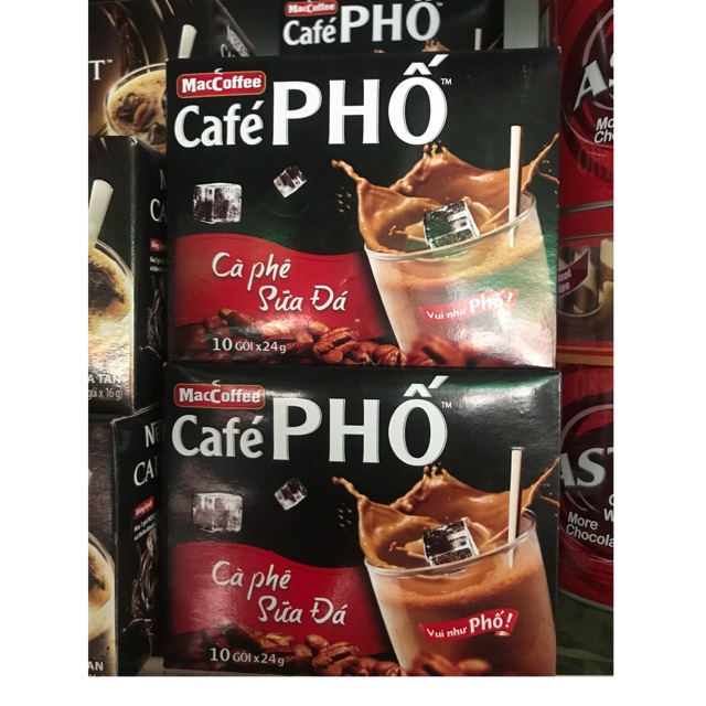 Cà Phê Phố ( cà phê sữa - Cà phê đen đá)