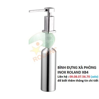 BÌNH ĐỰNG XÀ PHÒNG INOX ROLAND XB4