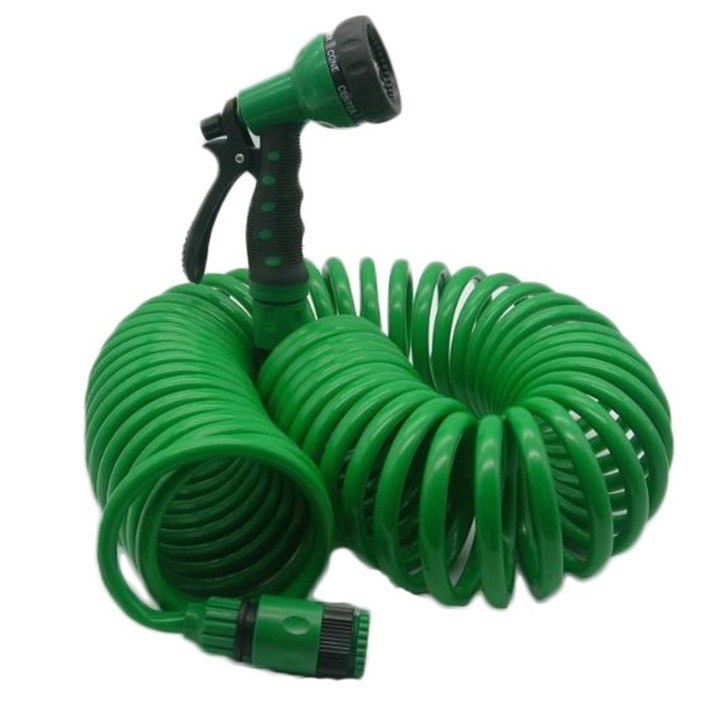 Vòi tưới cây đa năng - Vòi xịt nước tưới cây 7 chế độ - Lò xo co giãn chịu áp - Xịt rửa xe đa năng