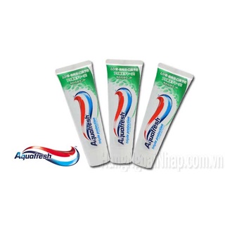 (chất lượng) Kem đánh răng Aqua fressh , muối, white white