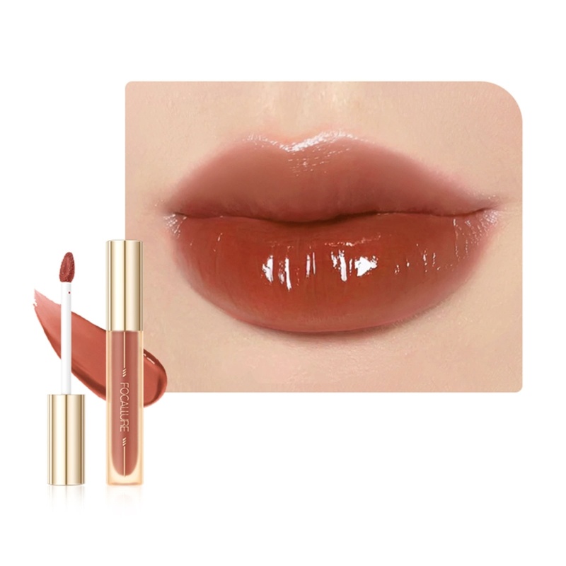 Son Bóng Dạng Lỏng Trong Suốt Có Nhũ Lấp Lánh YOUYO