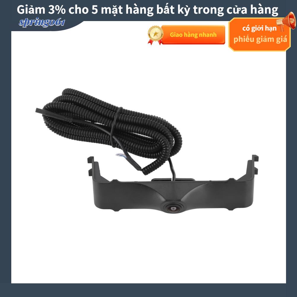 Spring061 CCD Front View Camera Logo Embedded Driving Recording IP68 Waterproof Fit for A6L 2016