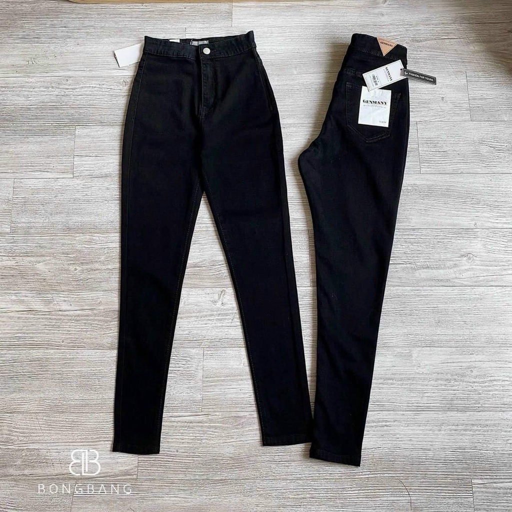 Quần jean nữ ống ôm lưng cao dáng ôm skinny,quần jeans bò nữ cạp cao dáng ômQuần jean nữ ống ôm lưng cao dáng ôm skinny,