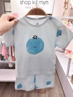 Bộ cộc tay cotton Uala rogo