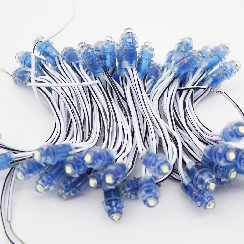 Trang Trí LED F5 5v TRẮNG - 1 Dây 50 Bóng LED