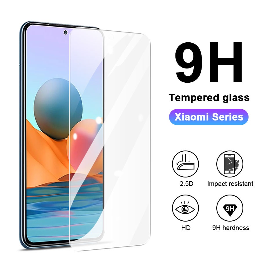 Kính Cường Lực Xiaomi Mi 9T 10T 11T 12T 11 Lite Poco F2 F3 X3 X4 X5 M3 M4 Pro Redmi Note 7 8 9 9S 10 10S 11 11S 12 12S 9A 9C 10C