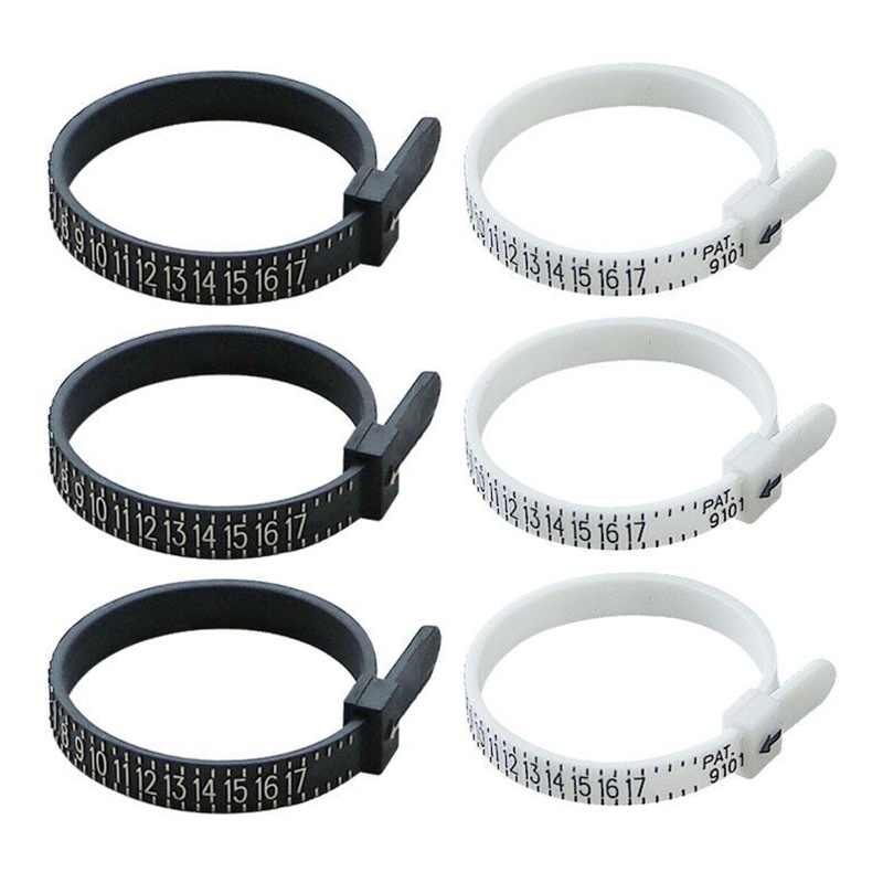 Dụng cụ đo kích thước ngón tay xy máy đo vòng có thể tái sử dụng cho tất cả các loại vòng
