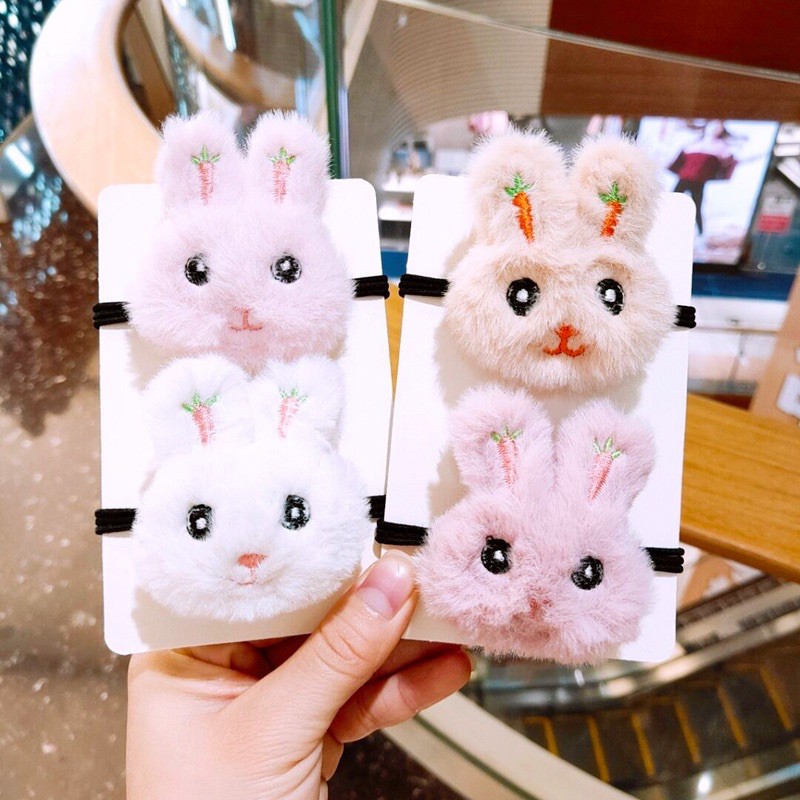 Dây buộc tóc hình thỏ dễ thương
