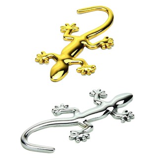 Bộ 2 Thằn Lằn Hợp Kim Cao Cấp Dán Trang Trí Xe