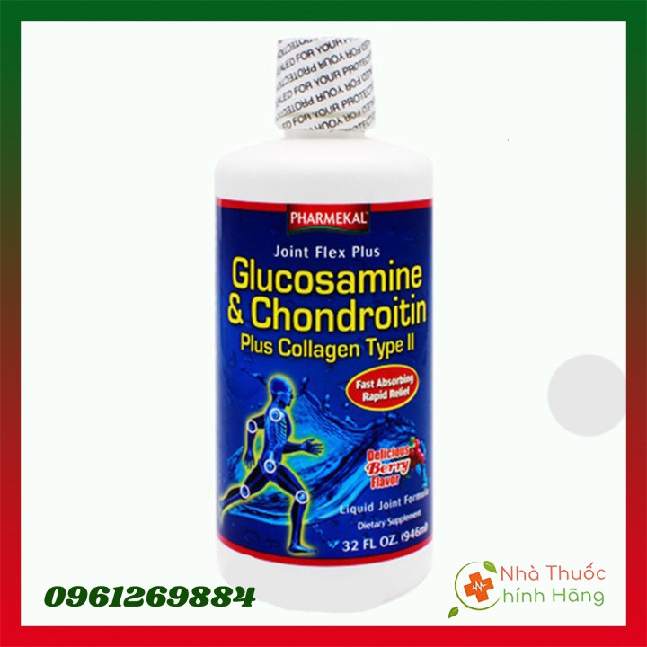 Bổ sụn khớp dạng nước - Glucosamine & Chondroitin Lọ 1000ml ngừa viêm, bổ sung dịch khớp