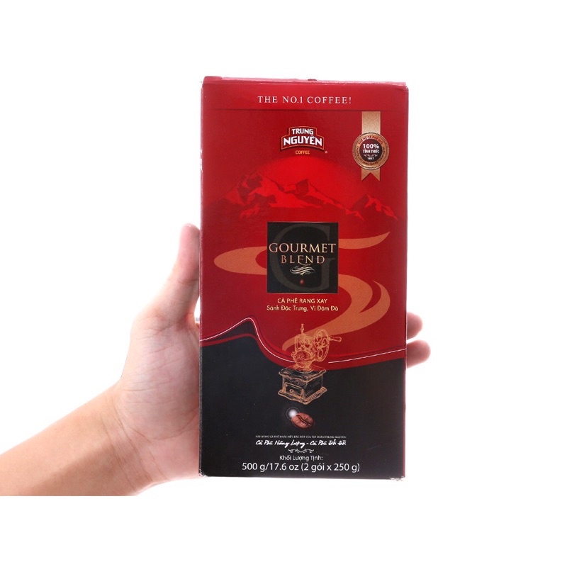 Cà phê Trung Nguyên Gourmet Blend - 500g (bánh xe)