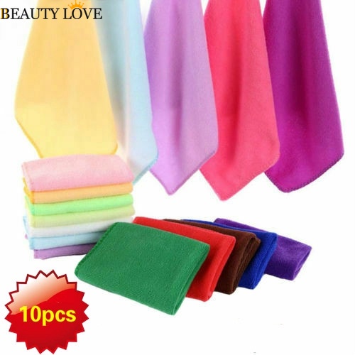Bộ 10 Khăn Lau Mặt Vải Vi Sợi Mềm Mại