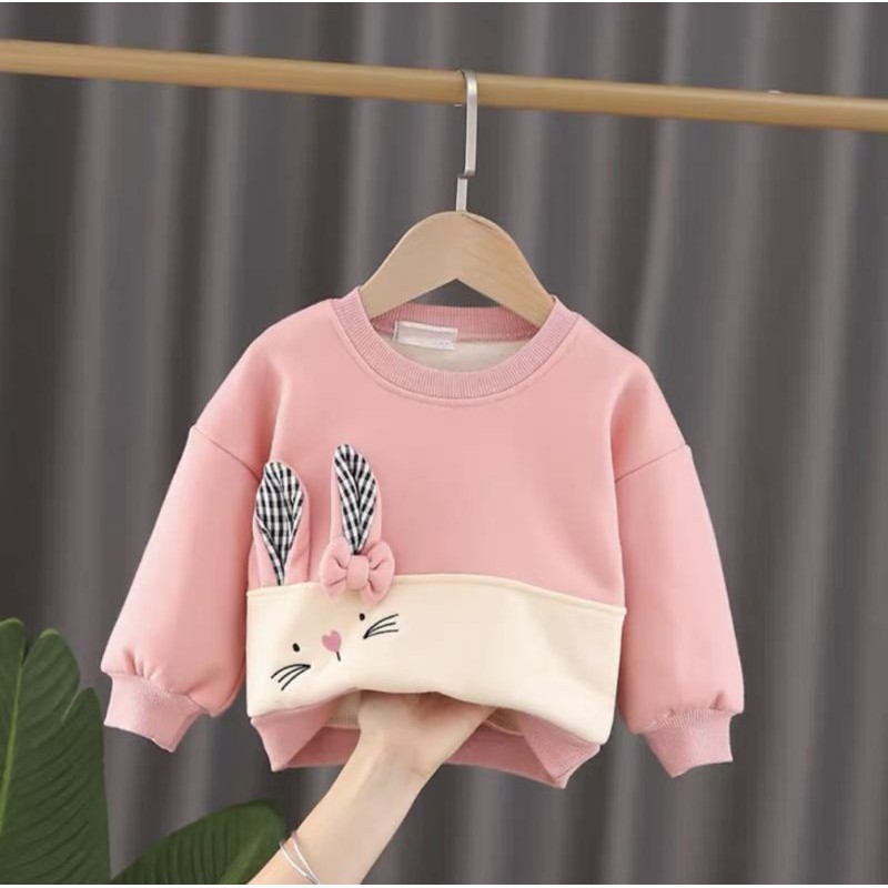 Áo giữ nhiệt cho trẻ em 8-18kg ,chất liệu nỉ cho bé