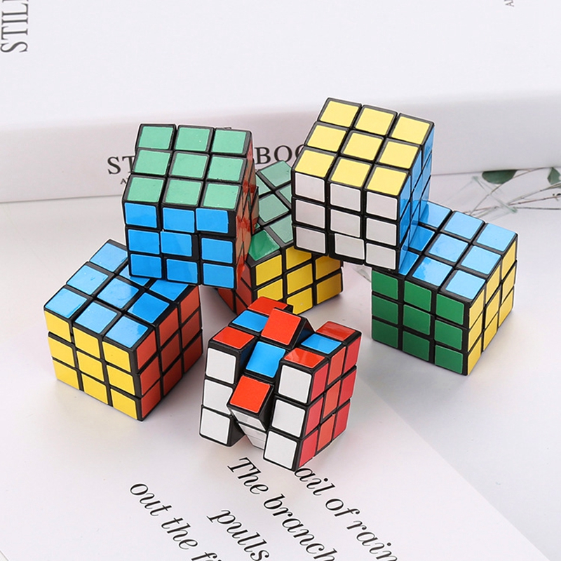 Rubik's Cube 3x3 Kids Magic Cube Kids Smooth Puzzle Early Learning Toy