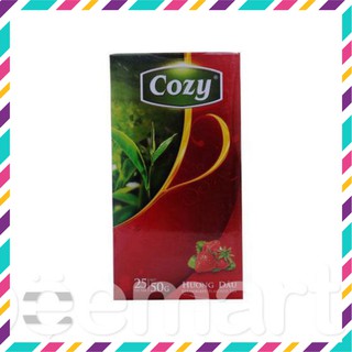 Trà túi lọc Cozy hương dâu (25 gói)