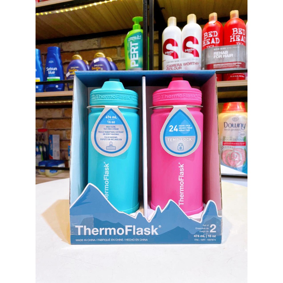 Bình Giữ Nhiệt Thermoflask Của Mỹ Size 474mL