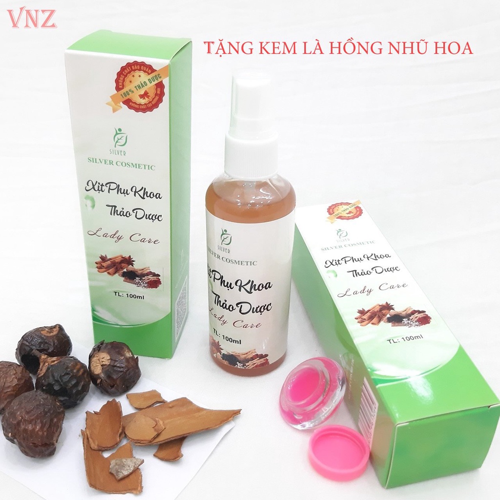 Xịt phụ khoa thảo dược x3 kiều se khít thơm làm hồng chai 100ml