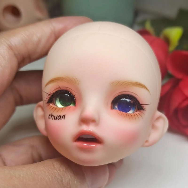 Mới Đầu Búp Bê Tiên Cá 28cm Tỉ Lệ 1 / 6