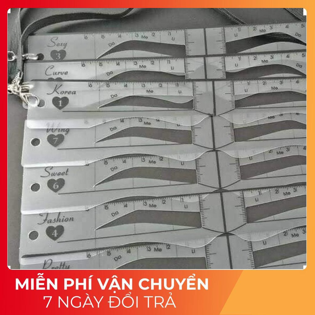 KHUÔN KẺ LÔNG MÀY 8 Kiểu Thái - Hàn - Châu Âu