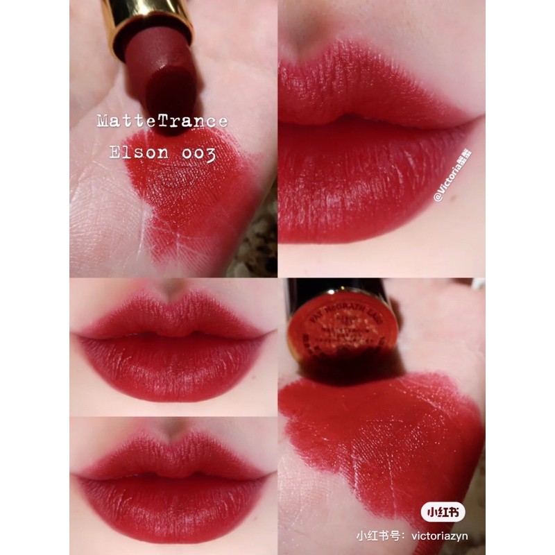 [BILL US] Son thỏi lì Pat McGrath Labs MatteTrance Lipstick màu Elson - 003