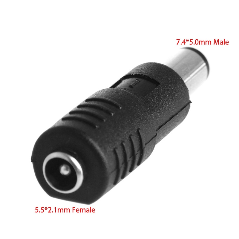 Đầu Nối Nguồn DC5.5x2.1 Female Sang 7.4x5.0mm Male Cho Laptop
