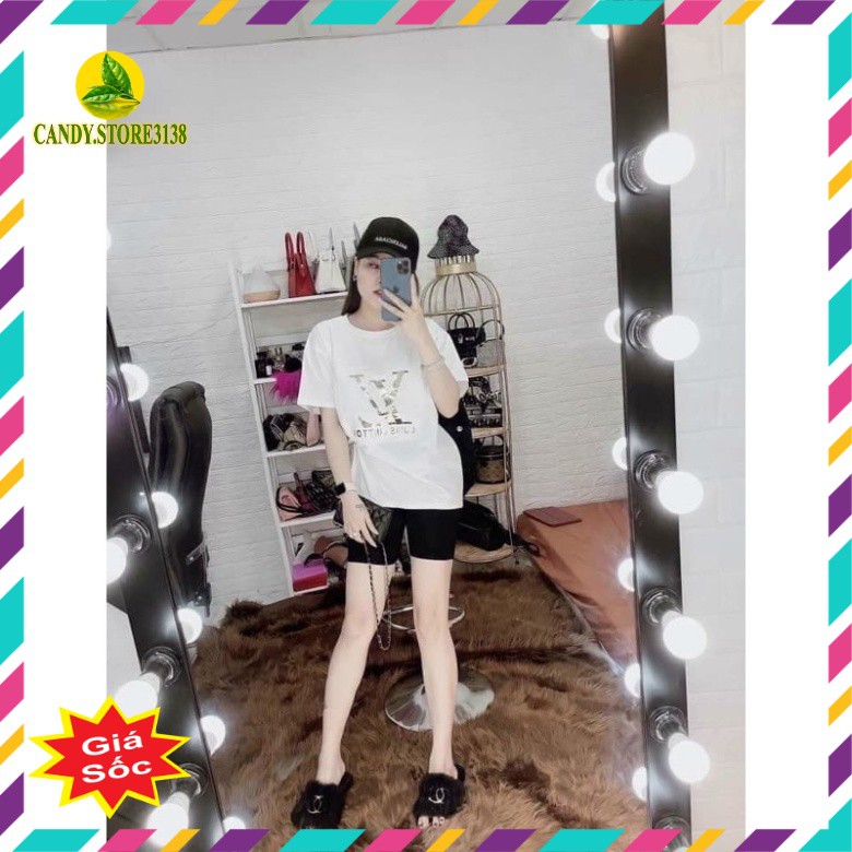 Quần legging lửng nữ cạp cao, quần đùi legging nâng mông dáng ngố tập gym thể thao co giãn 4 chiều.Candy.store3138 | BigBuy360 - bigbuy360.vn