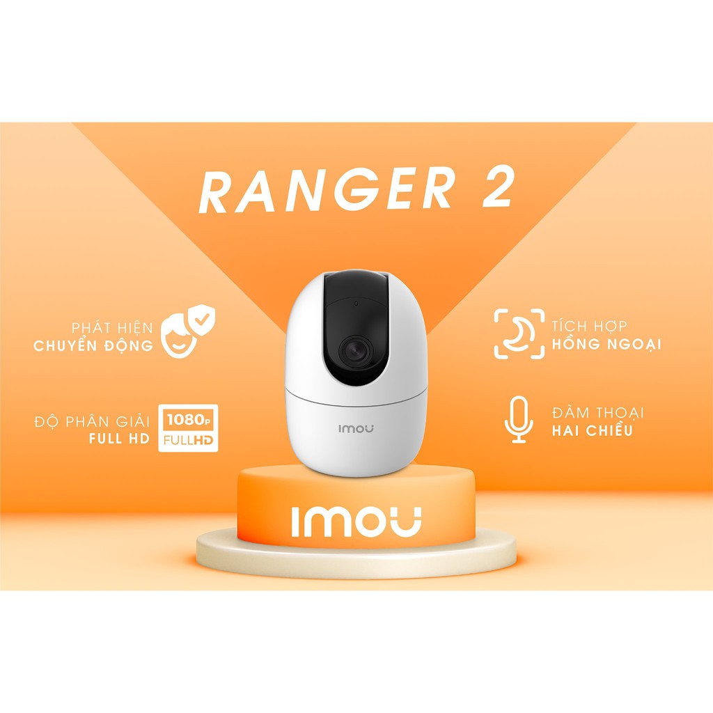 Camera - Camera IP Wifi 2.0MP Ranger 2 IPC-A22EP-IMOU - Chính Hãng | BigBuy360 - bigbuy360.vn