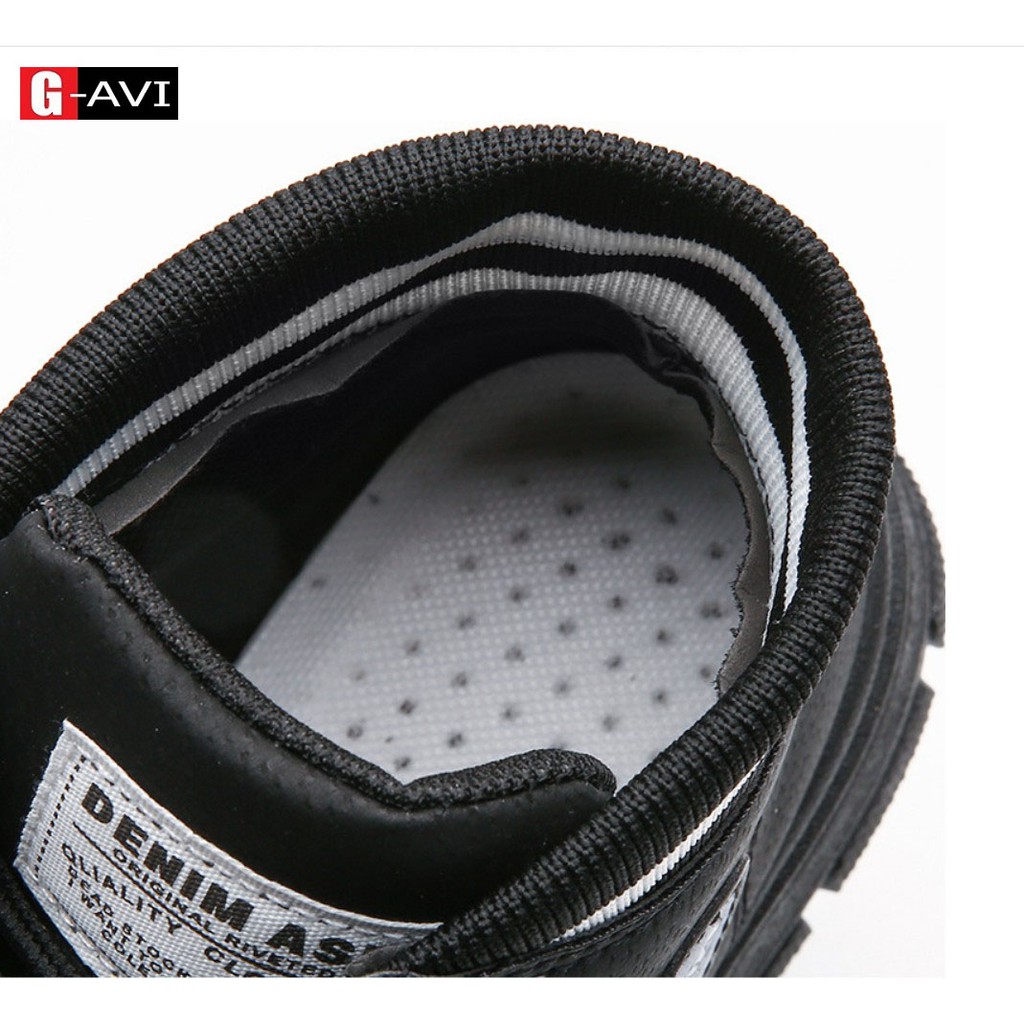 Giày bốt cao cổ nam kiểu dáng trẻ trung năng động cá tính giày nam hot trend 2021 Avi409 | BigBuy360 - bigbuy360.vn