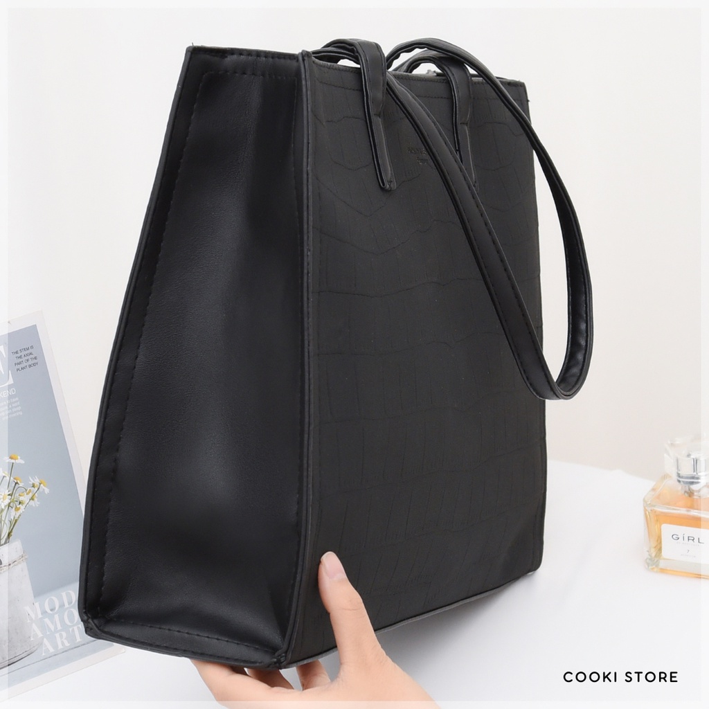 Túi Xách Công Sở Nữ London Bag Cooki Store Đựng vừa A4, Laptop Thời trang, Dùng đi học, đi làm, đi chơi