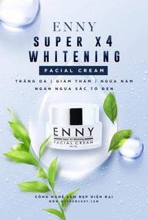 Kem dưỡng da mặt X4 Enny
