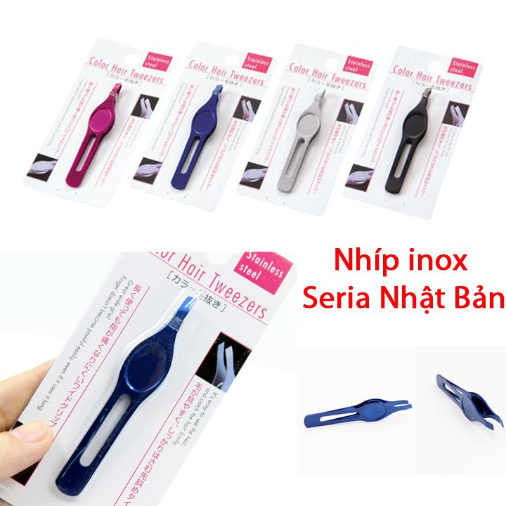 Nhíp inox Seria Nhật Bản phụ kiện làm đẹp, chăm sóc cơ thể